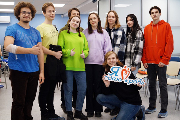 День донора в Поволжском университете телекоммуникаций и информатики в Самаре